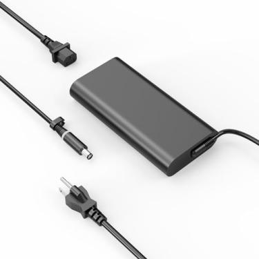 Imagem de Carregador CA fino GaN 330W 19,5V 16,92A adequado para Dell Alienware X17 X51 M18x M17 Dell G15 G16 5530 7630 7620 LA330PM201 HA330PM201 DA330PM201 Cabo adaptador de alimentação para laptop