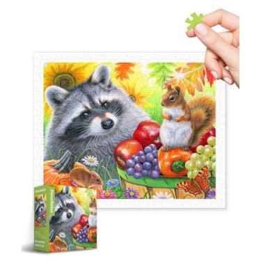 Imagem de PieceRelax Quebra-Cabeças De Plástico Para Adultos, 500 Peças - Bridget Voth Garden Friends, Os Jogos Mesa E Presentes Mais Satisfatórios, Sem Necessidade Tapete Quebra-Cabeça [H3611]