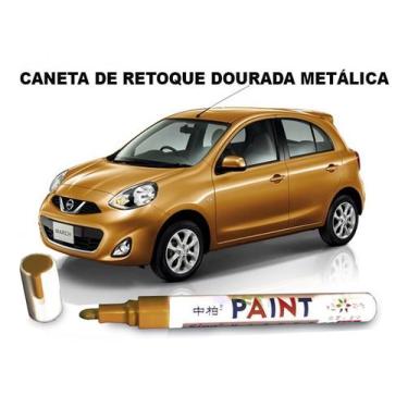 Imagem de Caneta de rotoque em riscos pintura automotiva cor vermelha - SIPA, DO