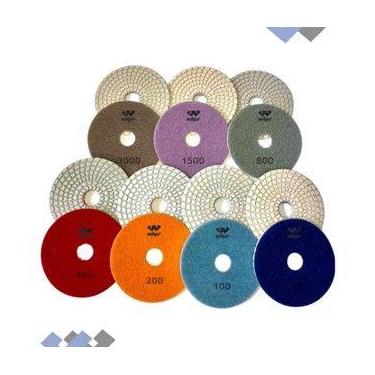 Imagem de Kit 7 Lixa P/ mármores travertino - Anker do Brasil