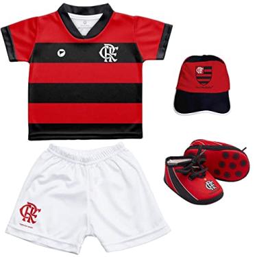 Imagem de Kit Bebê Flamengo 4 Peças - Torcida Baby