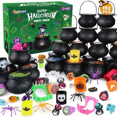 Imagem de Festa de Halloween Favors ShyLizard Witch Cauldrons, pacote com 24 uni