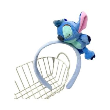 Imagem de Acessório De Cabelo Kawaii Disney Stitch, Clipe De Cabelo De Pelúcia, 
