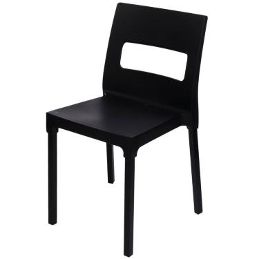 Imagem de Cadeira VEZO COLOR Im In Área Externa e Interna (PP) Preto