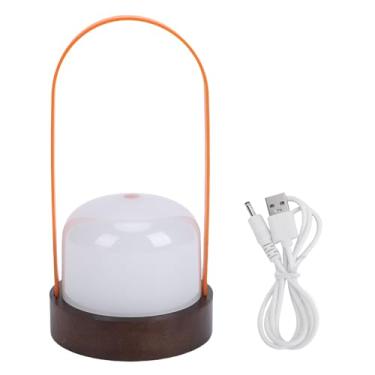 Imagem de YOUTHINK Luminária de Mesa de Lanterna Portátil, Luz Noturna Sem Fio Recarregável Com Escurecimento de 3 Ritmos de Cores, para o Jardim do Quarto da Tenda do Pátio