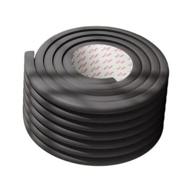 Imagem de Fenteer Almofa para esca de beliche, degraus de tração para degraus de escada, almofada para degrau de beliche, acolchoamento de espuma para lareira, Preto