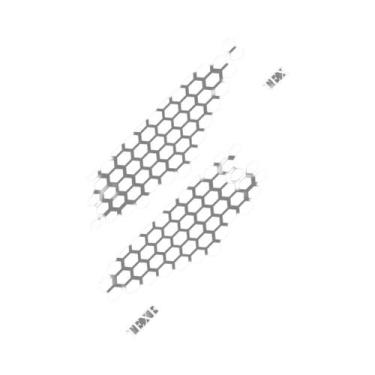 Imagem de Adesivos De Vinil Para Portas De Carros VW Golf 4 5 6 7 Polo TSI TCR G