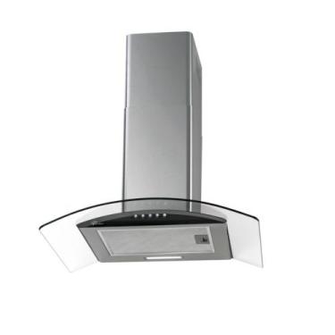 Imagem de Coifa de Parede 60 cm Aço Inox e Vidro Fit 220 V Fischer, 220V