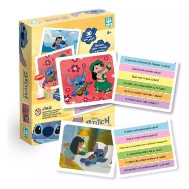 Imagem de Jogo Educativo Quem Viu O Stitch 4121 - Nig Brinquedos