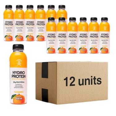 Imagem de Kit com 12 Bebidas MOVING Hydro Protein sabores 500ml – Hidratação + Proteína + Creatina (500 ml, Tangerina)