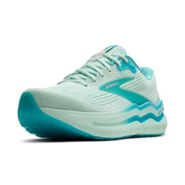 Imagem de Brooks Tênis de corrida masculino Ghost Max 2, Honeydew/azul/branco, 38