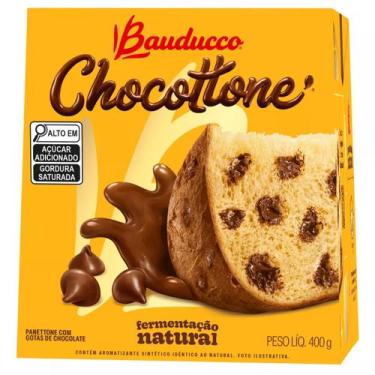 Imagem de Chocottone Bauducco Gotas De Chocolate 400g
