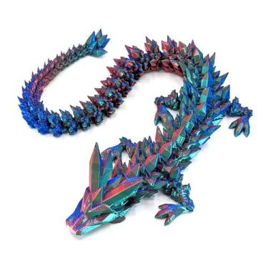 Imagem de Dragon Figure Subpoly Medium 12 Articulated Crystal Dragon