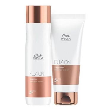 Imagem de Kit Fusion Shampoo 250ml e Condic. 200ml Wella Professionals