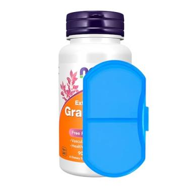 Imagem de Porta Cápsulas Comprimido + S.e.m.e.n.t.e D.e U.v.a 90 Caps Importado