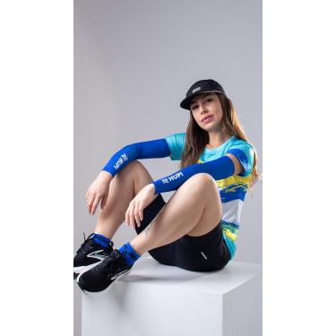 Imagem de Manguito HUPI Logo Azul Proteção UV50+