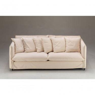 Imagem de Sofa Arizona De Capa Tecido Sarja Bege