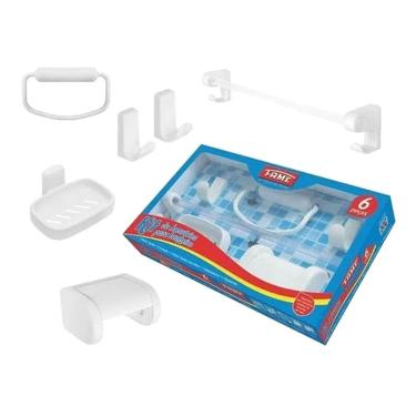 Imagem de Kit Acessórios Para Banheiro - 3215 - Fame Kit Acessorios De Banho Fame 01332150