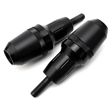 Imagem de BYYINGSUS Compatível com MT07 Tracer 7 700 GT FZ07 Motocicleta Sliders Crash Protector MT-07 Tracer 2014-2021 2022 2023 TRACER7 TRACER700 (preto)