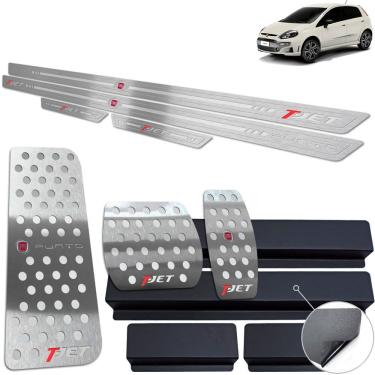 Imagem de Soleira Pedaleira Auto Descanso Prata Punto T-Jet 2013 17