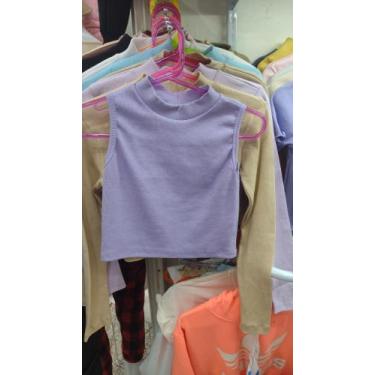 Imagem de Cropped lilas - Kausando impacto , Lilás, unico