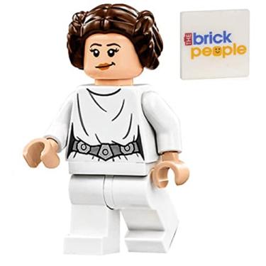 Imagem de LEGO Star Wars: Minifigura Estrela da Morte - Princesa Leia Carrie Fisher (75159)