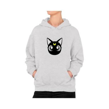Imagem de Moletom Sailor Moon Luna Cat Kitten, moda feminina - Lightbek Official