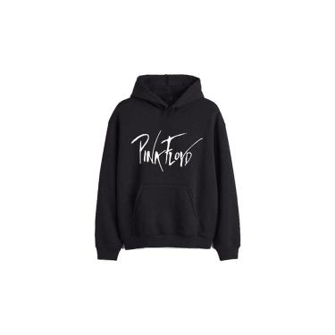 Imagem de Moletom Pollon Pink Floyd Rock Black Cotton para homens