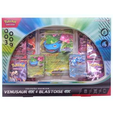 Imagem de Jogo de cartas - Pokemon colecao premium venusaur ex, blaitose COPAG DA AMAZONIA
