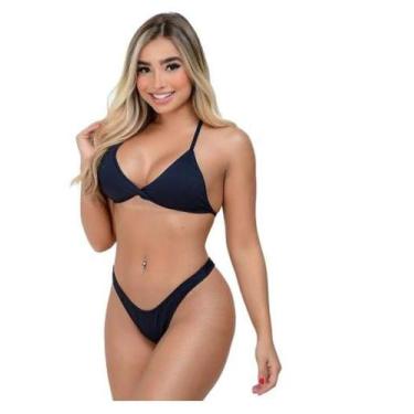 Imagem de biquini asa delta - bea fashion, Preto