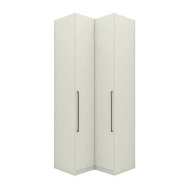 Imagem de Guarda Roupa Modulado Canto 2 Portas Seletto Areia - Henn