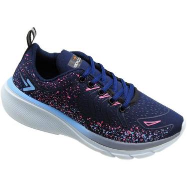 Imagem de Tênis Infantil Esportivo Box 200 Escolar Juvenil Menina  , Azul, Rosa,