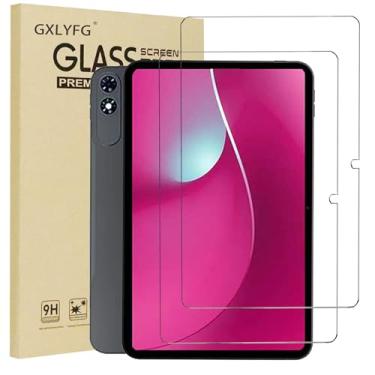 Imagem de GXLYFG Pacote com 2 protetores de tela de vidro temperado compatíveis com TABWEE T60 Pro, cobertura total de 13,4 polegadas, antiarranhões, sem bolhas, dureza 9H