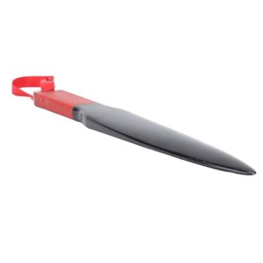 Imagem de Acouto Bastão de Quebra de Cachorro para Raças Grandes - Bastão de Treinamento de Mordida de Borracha de Nylon para Gerenciamento de Comportamento de Saúde e Mastigação (Cordão vermelho com alça