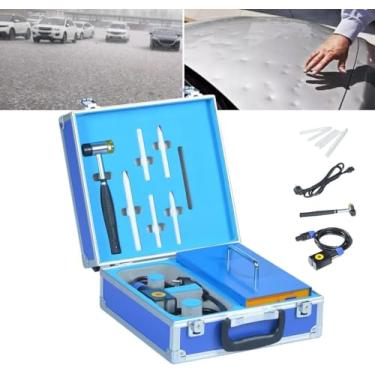 Imagem de Jogo De Reparação Do Amassado Do Corpo De Carro 1380w Com Caixa De Ferramentas, Ferramentas De Remoção Do Amassado Sem Pintura Para Amassados Da Saraiva De 98%