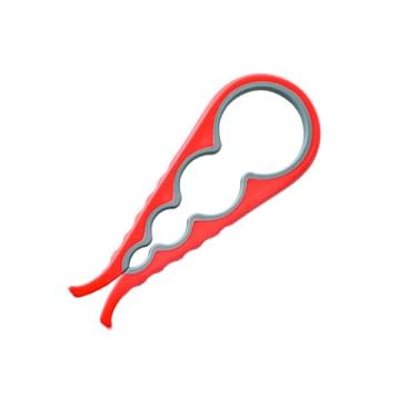 Imagem de Kit de abridor de garrafas multifuncional 4 em 1 para pessoas com mãos fracas, fácil de segurar, gadget com uma mão e abridor de garrafas, utensílios essenciais de cozinha para auxílio doméstico