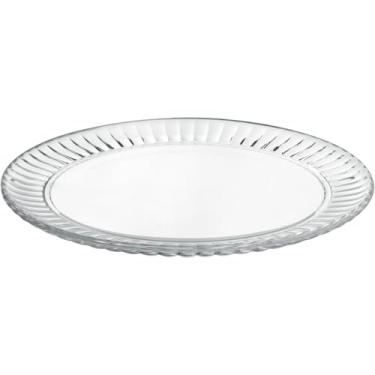 Imagem de PRATO BOLO BOLEIRA REDONDO HOME&CO VIDRO 2x31x31cm TRANSPARENTE