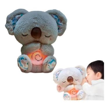 Imagem de Ursinho Coala Respira com Luz e Som Calmante Anti Ansiedade - Bruartt