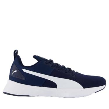 Imagem de Tenis Puma Flyer Runner Mesh BDP Azul e Branco 44