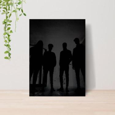 Imagem de Quadro Devils Night Dark Romance A4  Placa MDF 11 - Lomi Art