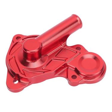 Imagem de Generic Tampa Bomba de água Motocicleta, Protetor de Bomba de água de Motocicleta Protetor de Proteção Anodizado Excelente Dissipação de Calor para Xmax 125 250 300 400 (Vermelho)