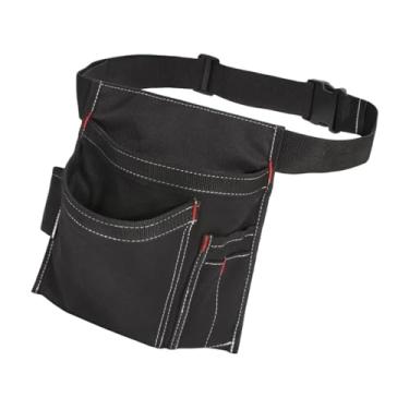 Imagem de Ｂｅｓｇａ Bolsa de cintura multifuncional para ferramentas de jardinagem, de eletricista, bolsa para cinto de ferramentas para instaladores, Preto