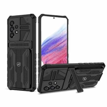 Imagem de Gshield Capa Case Capinha Snap Guardian com Alça Kickstand e Compartimento Exclusivo para Guardar Cartões, Samsung Galaxy (A73 5G)