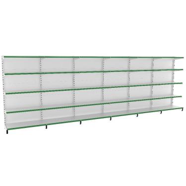 Imagem de Gôndola Parede Prateleira Lateral 1 Inicial + 5 Continuação