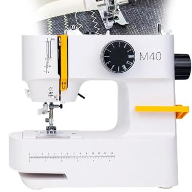 Imagem de MáQuina De Costura EléTrica Para Artesanato, 10 PadrõEs De Pontos, IluminaçãO Led, Enrolamento E Desenrolamento AutomáTicos, Capaz De Costurar Até 6 Camadas De Jeans