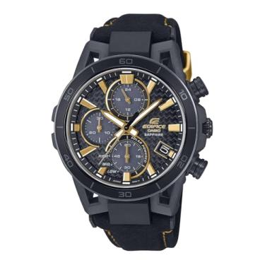 Imagem de Relógio masculino Casio Edifice EFS-S640ZE-1AJR, relógio solar, vidro de safira, modelo de 50º ano, preto