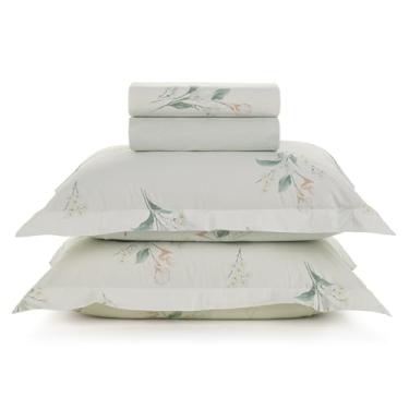 Imagem de Jogo Lençol Queen Karsten 200 Fios 100% Algodão (Lydia)