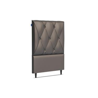 Imagem de Cabeceira Murat Facto Nero Solteiro (8x90x120) - Ortobom