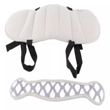 Imagem de Apoio Suporte Cabeça Faixa Ajustável Almofada Alívio Pescoço Assento Carro Viagem Infantil Proteção Bebê Cor:cinza;taman