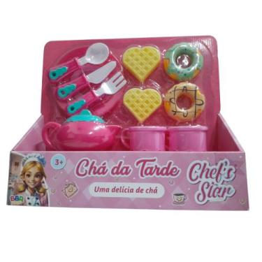Imagem de Brinquedo Kit Comidinhas E Chá Da Tarde Bbr Toys